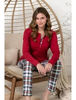 Pyžamo Leveza 1804 Wiesława, dĺžka rukávov M–2XL Pyžamo Leveza 1804 Wiesława, dĺžka rukávov M–2XL