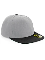 B 660 5 panelová kšiltovka s rovným kšiltem model 22482228 grey/black - Beechfield B 660 5 panelová kšiltovka s rovným kšiltem model 22482228 grey/black - Beechfield