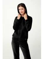 Vamp - Zamatová tepláková súprava na zips s kapucňou 21140 - Vamp Vamp - Zamatová tepláková súprava na zips s kapucňou 21140 - Vamp