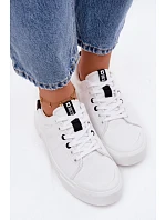 Dámské tenisky Big Star NN274444 Memory Foam systém Bílé Dámské tenisky Big Star NN274444 Memory Foam systém Bílé