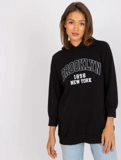 Dámska mikina-DHJ-BL-15658.35-čierna