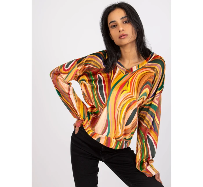 Blúzka DHJ BZ 6033.21P tmavo žltá Blúzka DHJ BZ 6033.21P tmavo žltá