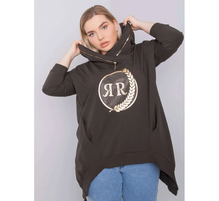 Mikina RV BL 6464.46P tmavá khaki Mikina RV BL 6464.46P tmavá khaki