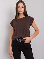 Tričko RV TS 4833.24P tmavohnedé