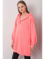 Dámska mikina Model EM-BL-ES-21-528.12X Fluo Pink - Ex Moda Dámska mikina Model EM-BL-ES-21-528.12X Fluo Pink - Ex Moda