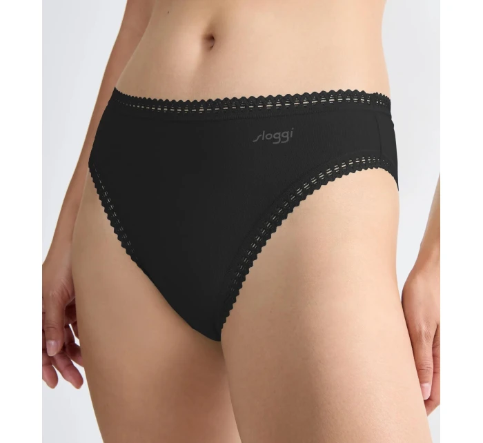 sloggi GO Crush High leg C3P - ČIERNA - SLOGGI ČIERNA - SLOGGI