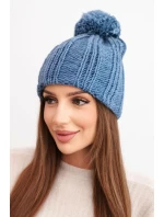 Fleecová čiapka Idalia K284 denim