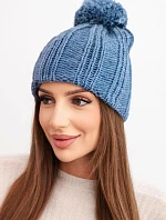 Fleecová čiapka Idalia K284 denim