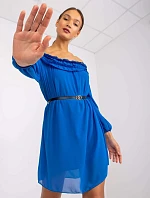 Dámske šaty-DHJ-SK-6831.36 - tmavo modré