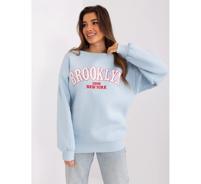 Bluza EM BL 617 model 19005871 jasny niebieski - FPrice Bluza EM BL 617 model 19005871 jasny niebieski - FPrice