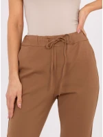 Spodnie IT SP model 21791173 camelowy - FPrice Spodnie IT SP model 21791173 camelowy - FPrice