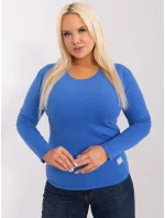 Bluzka RV BZ model 19465424 ciemny niebieski - FPrice Bluzka RV BZ model 19465424 ciemny niebieski - FPrice