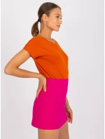 Tričko RV TS 4662.39P tmavo oranžové Tričko RV TS 4662.39P tmavo oranžové