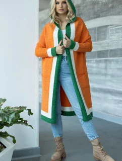 Sveter na zapínanie model 171312 PeeKaBoo