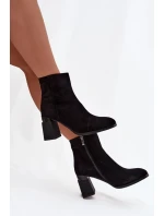 Topánky na podpätku model 222952 Step in style