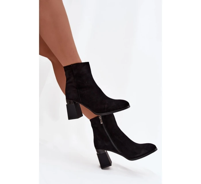 Topánky na podpätku model 222952 Step in style