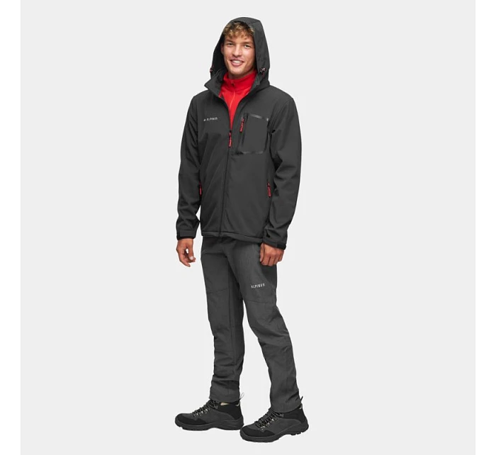 Pánská softshellová bunda  černá model 21860205 - Alpinus