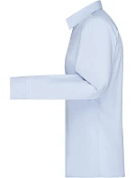 JN 677 Popelínová halenka s dlouhým rukávem model 22436637 light blue - Daiber JN 677 Popelínová halenka s dlouhým rukávem model 22436637 light blue - Daiber