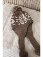 Dámske náušnice Balbina K381 cappuccino