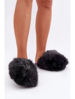 Dámské Kožené Pantofle Černé model 21681695 - Boto