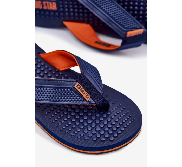 Pánské Žabky Big Star model 21693068 Modré - Big Star Shoes