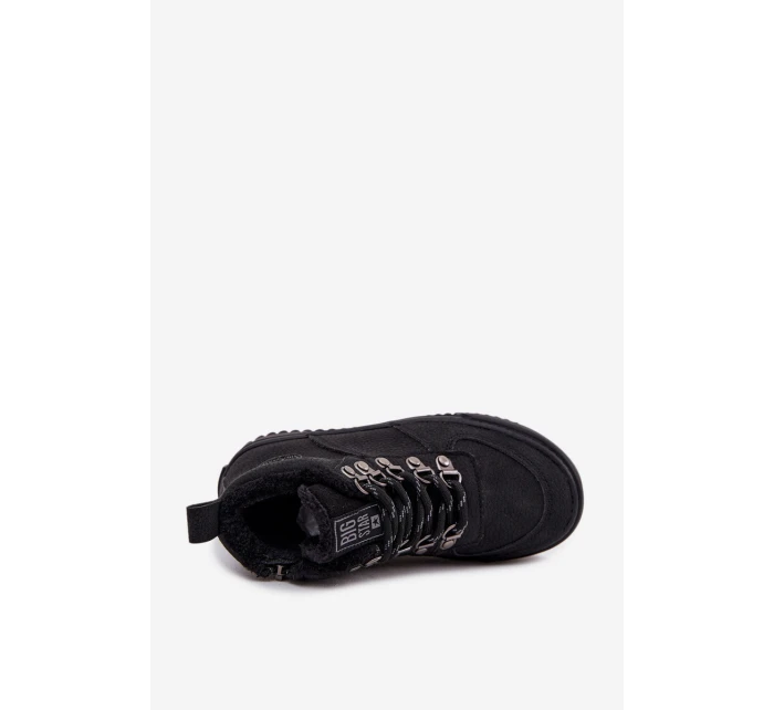 Trekové Boty Dětské Zateplené Big Star model 21706373 Černé - Big Star Shoes