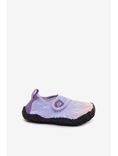 Dětské boty na suchý zip Fialové model 22181921 - Boto