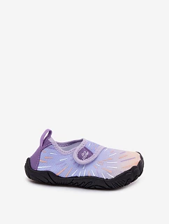 Dětské boty na suchý zip  Fialové model 22181921 - Boto