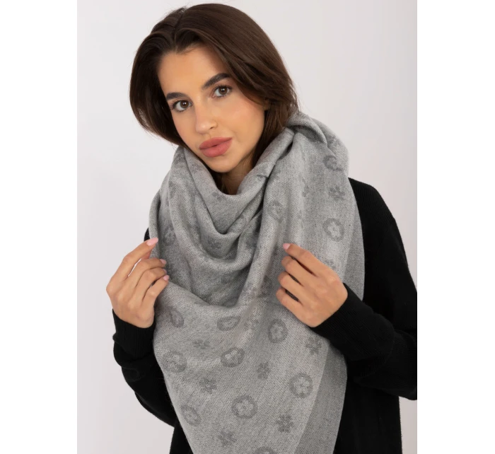 Šál AT SZ 1701.61 sivý Šál AT SZ 1701.61 sivý