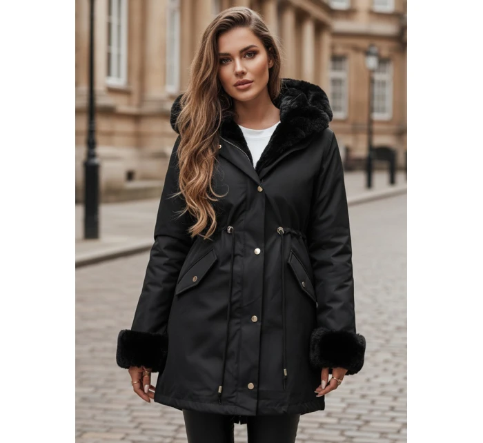 Dámská zimní bunda černá Dstreet model 21971686 - FashionStreet