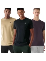 Tričká 4F M 4FWSS25TTSHM3956-91S muži