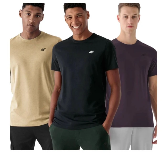Tričká 4F M 4FWSS25TTSHM3956-91S muži