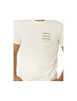 Pánské tričko RIP CURL Vaporcool Search 3 Stacks Tee, bílé Pánské tričko RIP CURL Vaporcool Search 3 Stacks Tee, bílé