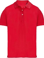 SOL'S Pacific Women Dámske piqué polo z hrubej bavlny 25.4440 červené