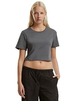 NM 006 dámský crop top black model 22443173 - New Morning Studios