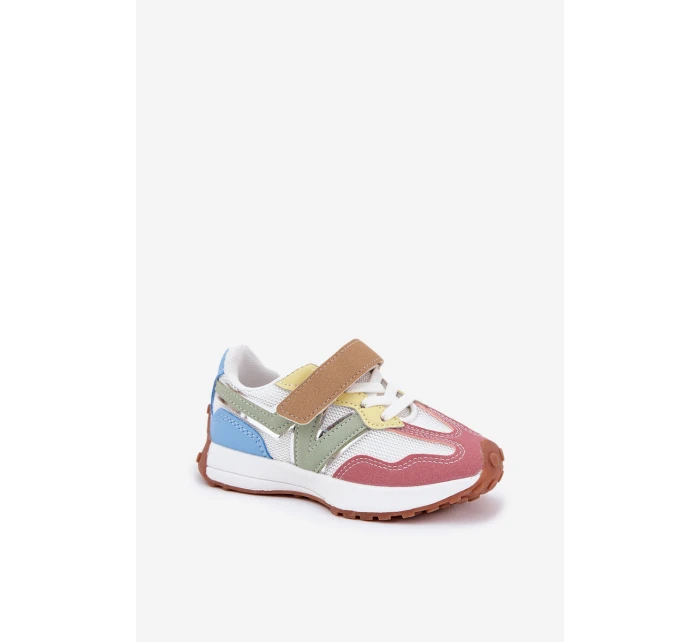 Sneakersy Dziecięce Na Rzep Multikolor Tezzu Sneakersy Dziecięce Na Rzep Multikolor Tezzu