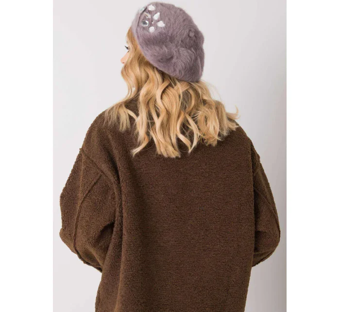 Dámska čiapka BF38834 1 tmavo fialová