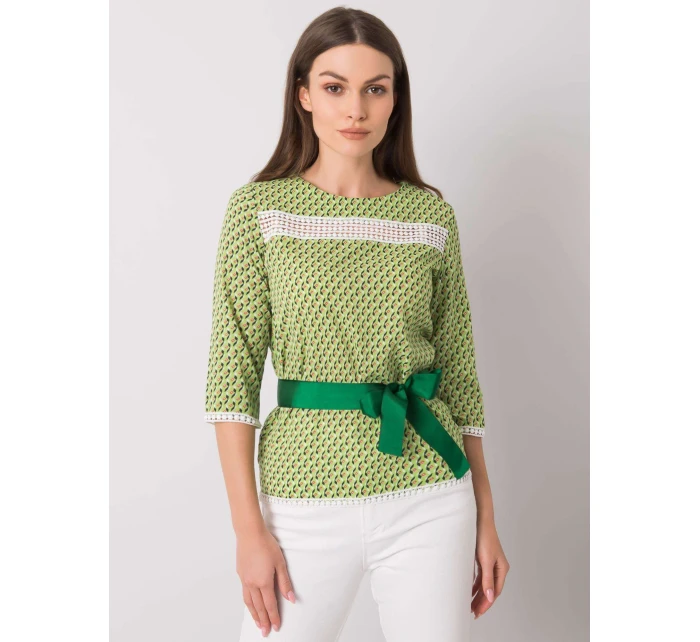 Halenka LK BZ model 17445239 světle zelená - FPrice Halenka LK BZ model 17445239 světle zelená - FPrice