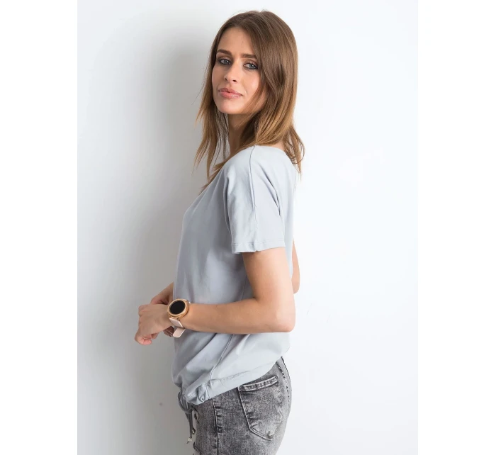 Tričko RV TS model 14825327 světle šedá - FPrice Tričko RV TS model 14825327 světle šedá - FPrice