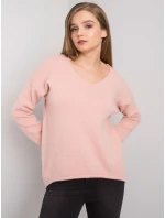 Sweter TW SW BI model 21717594 jasny różowy - FPrice Sweter TW SW BI model 21717594 jasny różowy - FPrice