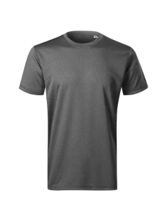 tričko pánské černý melír model 20638189 - MALFINI, a.s.