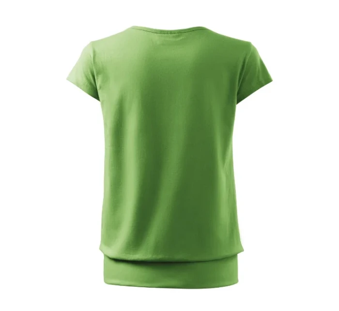 Mestské tričko dámske trávovo zelené