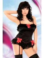 Dámský korzet model 17978488 black - SOFTLINE COLLECTION Dámský korzet model 17978488 black - SOFTLINE COLLECTION