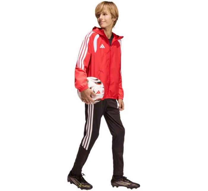 Detská bunda adidas Tiro 26 Competition All Weather červená KB0155