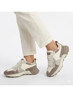 Dámska kožená športová obuv beige Kobbo 66954