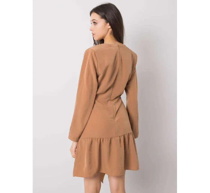 Šaty 322 SK 10099.40 svetlo hnedá