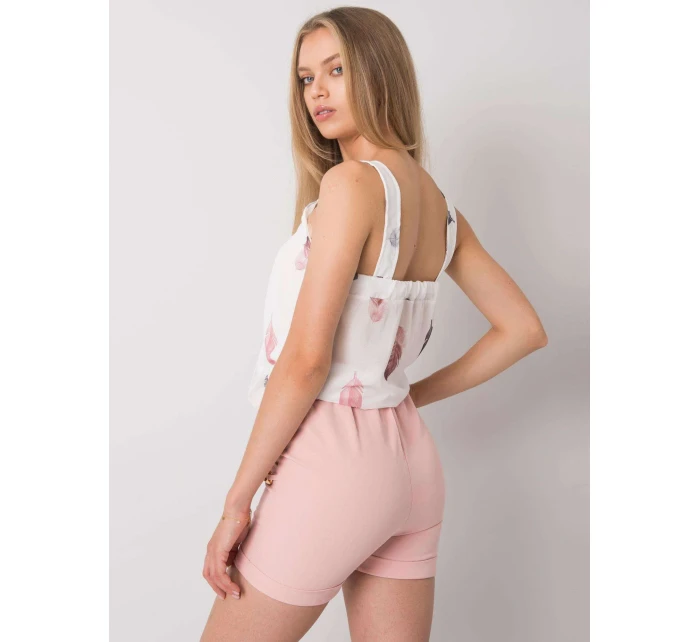 Šortky DHJ SN model 17363446 světle růžová - FPrice