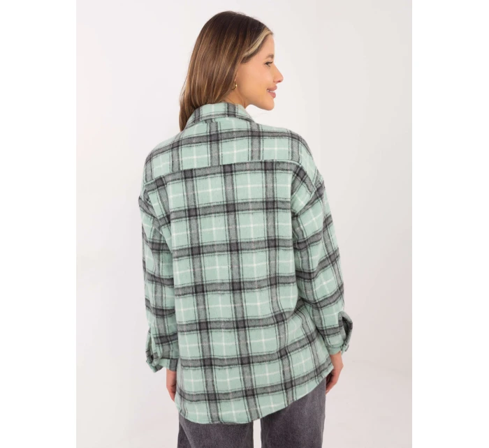 Košeľa DN KS 3967.92 mint