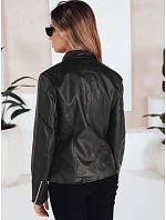 Dámská kožená bunda model 22069773 černá - FashionStreet Dámská kožená bunda model 22069773 černá - FashionStreet