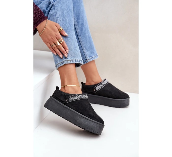 Sněhule S Dekorativním Černé model 21681011 - Boto Sněhule S Dekorativním Černé model 21681011 - Boto